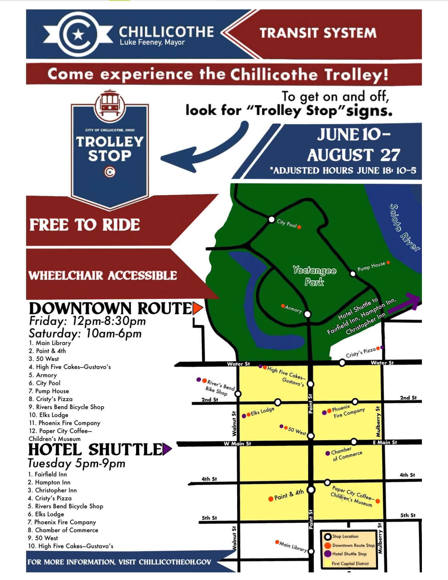 Project Chillicothe Trolley City of Chillicothe
